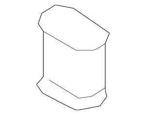7P0121365 - Cooling System: Radiator Insulator for Audi Image