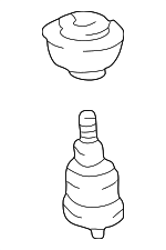 3837088AC - Suspension: Lower Ball Joint for Dodge: B150, B1500, B250, B2500, B350, B3500, D100, D150, D250, D350, Dakota, Ram 1500 Van, Ram 2500 Van, Ram 3500 Van, Ramcharger, W100, W150, W250, W350 Image