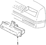 919025 - Electrical: Park Lamp Assembly for Chevrolet: Monte Carlo Image