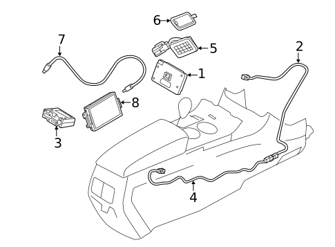 Electrical Components for 2012 Lincoln MKX #0