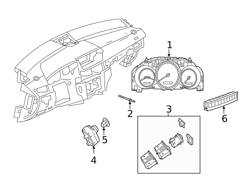 Instrument Panel for 2014 Mercedes-Benz C63 AMG #2