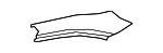 6121402310 - Body: Roof Side Rail for Toyota Image