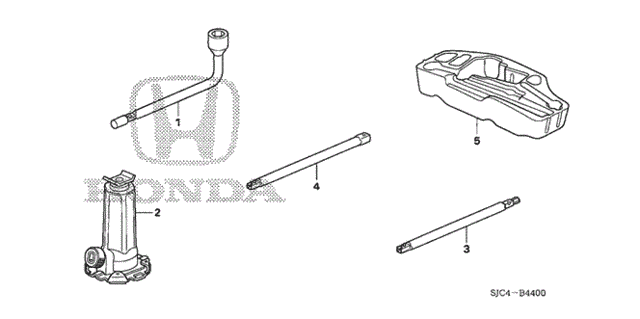 Tools - Jack for 2012 Honda Ridgeline #0