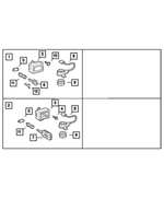 5135344AA - Wiper/Lock Cylinder and Keys: Remote Control Key Wsp Control Unit for Dodge: Sprinter 2500, Sprinter 3500 Image