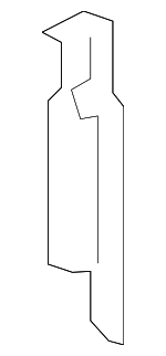 J9C7421 - Cooling System: Radiator Side Bracket for Jaguar: E-Pace Image