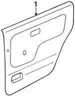 8944642592 - : Door Trim Panel for Isuzu Image