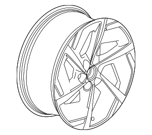 2024-2026 Chevrolet Equinox EV Wheel, Alloy 85124937 | Chevy Parts Pros