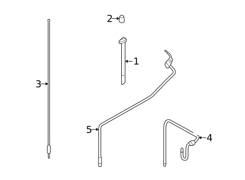 Antenna & Radio for 2006 Ford Freestyle #0