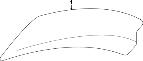 Exterior Trim - Quarter Panel for 2025 Toyota GR86 #0