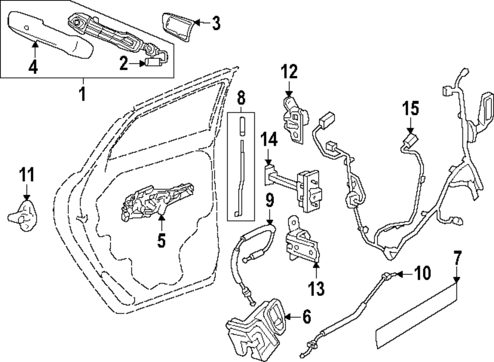 2024-2025 Chevrolet Upper Hinge 26458165 | TascaParts.com