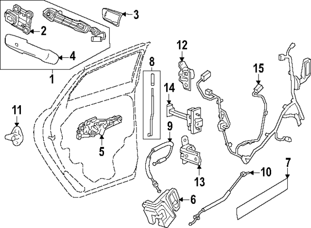 26458164 - : Upper Hinge for GM Image