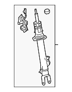 4851080B46 - Suspension: Strut for Lexus: LC500 Image