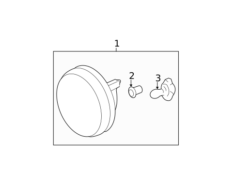 Bulbs - Chassis for 2014 GMC Sierra 2500 HD #2