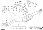 18307500077 - : Exhaust Support for BMW Image