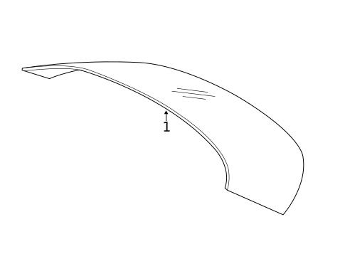 Glass - Lift Gate for 2013 Mini Cooper #0