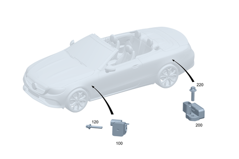 Electric Parts for Chassis Adjustment for 2019 Mercedes-Benz E53 AMG #0
