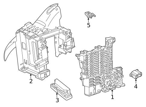 Fuse & Relay for 2023 Audi A3 Quattro #1