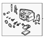 XBC500052 - : Headlamp Assembly for Land Rover: LR3 Image