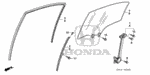 90115SFE004 - Body/Air Conditioning: BOLT, FLANGE (6X12) for Honda Image