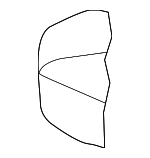 6912A292 - Body: Seat Cushion Pad for Mitsubishi Image