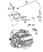 68223418AA - Electrical: Engine Block Heater Cord for Mopar Image