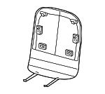 87640ZX10C - Body: Seat Back Panel for Nissan: Altima Image