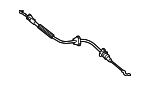 7P6837085C - Body: Release Cable for Volkswagen Image