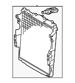 16400F4010 - Cooling System: Radiator Assembly for Toyota Image