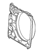 16711F4010 - Cooling System: Fan Shroud for Toyota Image