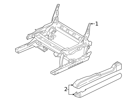 Tracks & Components for 2008 BMW X3 #1