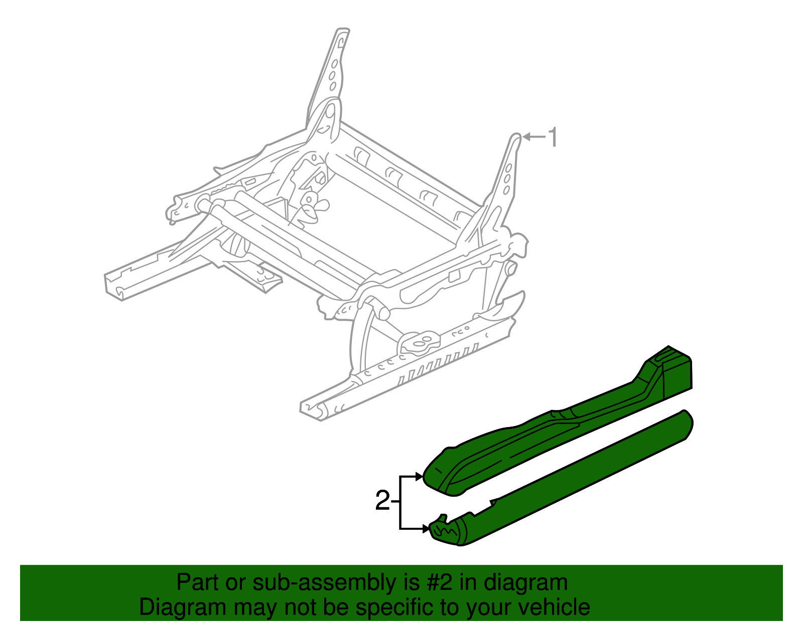 Rail Cover - BMW (52-10-3-448-268)