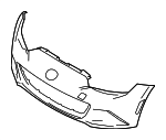 N2Y15003XABB - Body: Bumper Cover for Mazda Image
