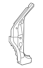 611080E904 - Body: Hinge Pillar Reinforced for Toyota: Highlander Image