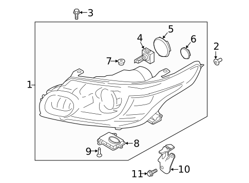 Bulbs - Chassis for 2017 Land Rover Range Rover Sport #0