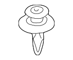 NA0156145 - Body: Fender Liner Fastener for Mazda: 3, 5, 6, 626, 929, CX-7, Miata, Millenia, MPV, MX-6, Protege, Protege5, RX-7 Image