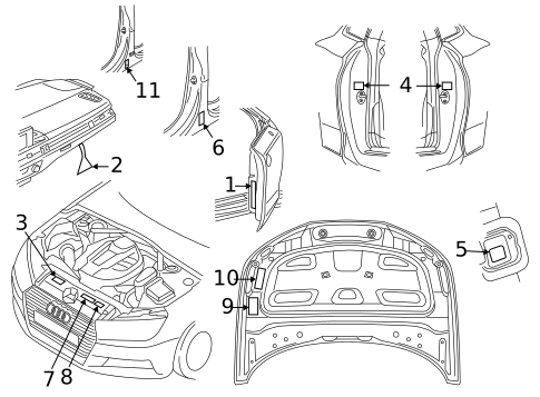 Labels for 2022 Audi RS5 #0