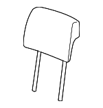 88896649 - Body: Headrest Pad for GM Image