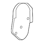 89043967 - Body: Hinge Cover for Chevrolet: Uplander | Pontiac: Montana | Saturn: Relay Image