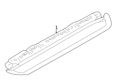 High Mounted Stop Lamp for 2011 BMW X6 #0