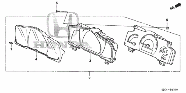 Meter Components (1) for 2007 Honda Ridgeline #0