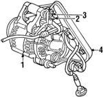 4868402AA - Electrical: Alternator for Chrysler: Prowler Image