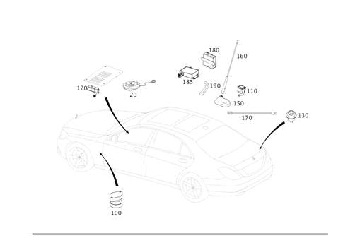 Additional Parts Taxi for 2021 Mercedes-Benz S63 AMG #0