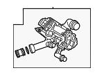 11538642559 - Cooling System: Thermostat Unit for BMW Image