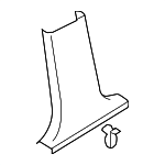 4F0867239E59 - Body: Lower Center Pillar Trim for Audi: A6, A6 Quattro, S6 Image