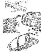 56043298AC - Electrical: Receiver Wiring for Mopar Image