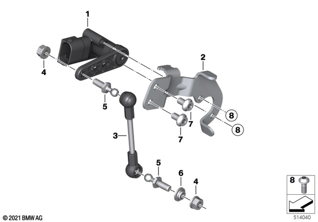 33549897974 - : Holder for BMW-Motorrad Image