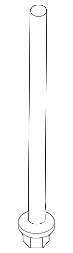 54459JA000 - Suspension: Engine Cradle Mount Bolt for Nissan Image