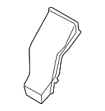 974500W000 - HVAC: Center Duct for Hyundai Image