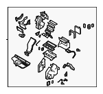 972050W005 - : 2010-2012 Hyundai Santa Fe - AC &amp; Heater Assembly for Hyundai: Santa Fe Image