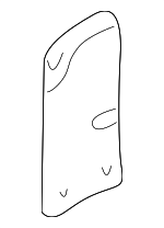 8N0813586 - Body: Spacer Plate for Audi: TT, TT Quattro Image